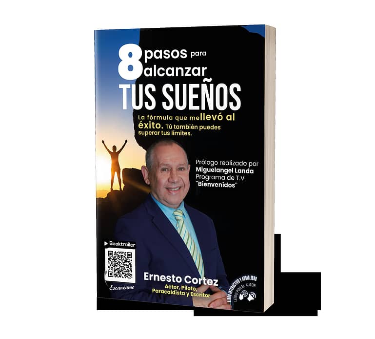 ‘8 Pasos para alcanzar tus sueños’, el nuevo libro del polifacético Ernesto Cortez, verá la luz en enero