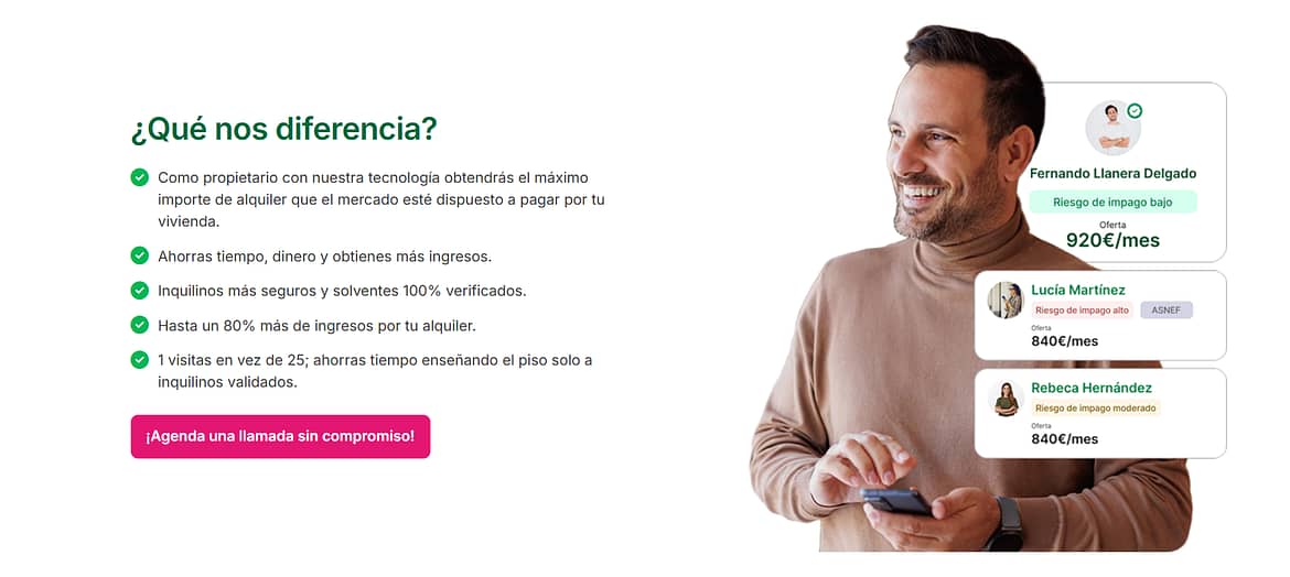 Rent2me, una nueva plataforma española que revoluciona el mercado del alquiler residencial nacional
