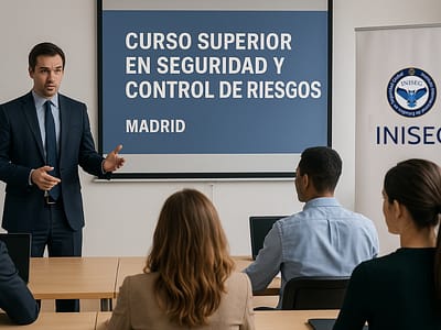 Madrid acoge el Curso Superior en Seguridad y Control de Riesgos de INISEG: una formación presencial única para los líderes del mañana en el ámbito de la seguridad