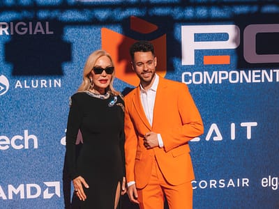 The Grefg y Carmen Lomana convierten los Premios PcComponentes en el show más techie del año