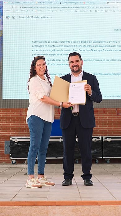 Doctrina Qualitas y AEDIA otorgan el Sello IA+ al Ayuntamiento de Ginés