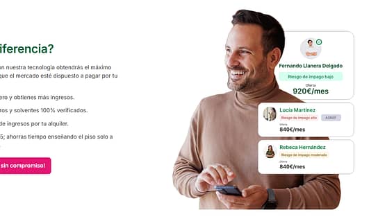 Rent2me, una nueva plataforma española que revoluciona el mercado del alquiler residencial nacional